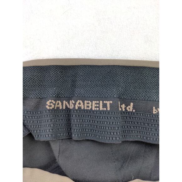Vintage Mens Sansabelt Jaymar Ruby Pants Size 36x28 Custom Tailored Brown - Picture 9 of 13